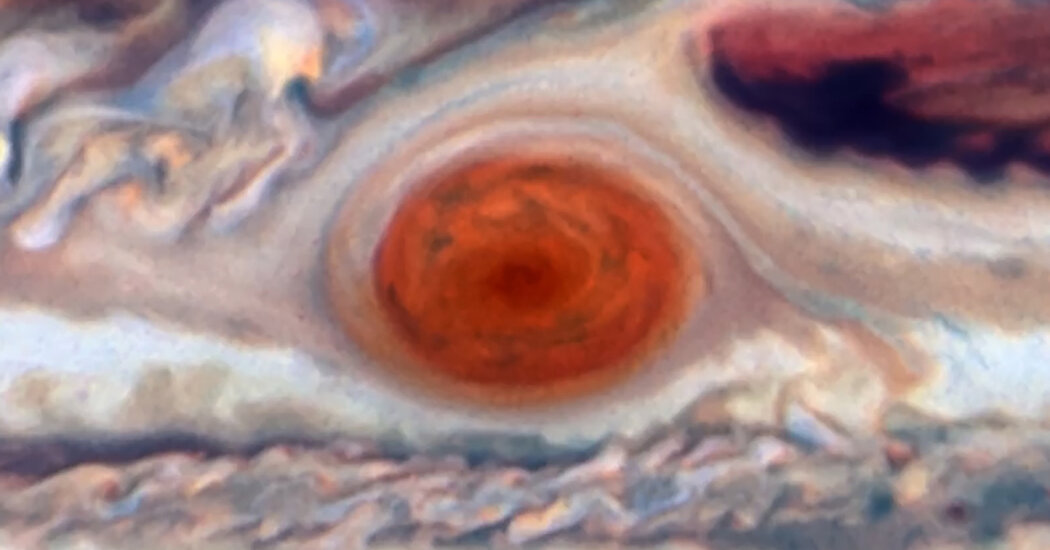 Jupiter’s Great Red Spot Moves Like the Solar System’s Biggest Kickball