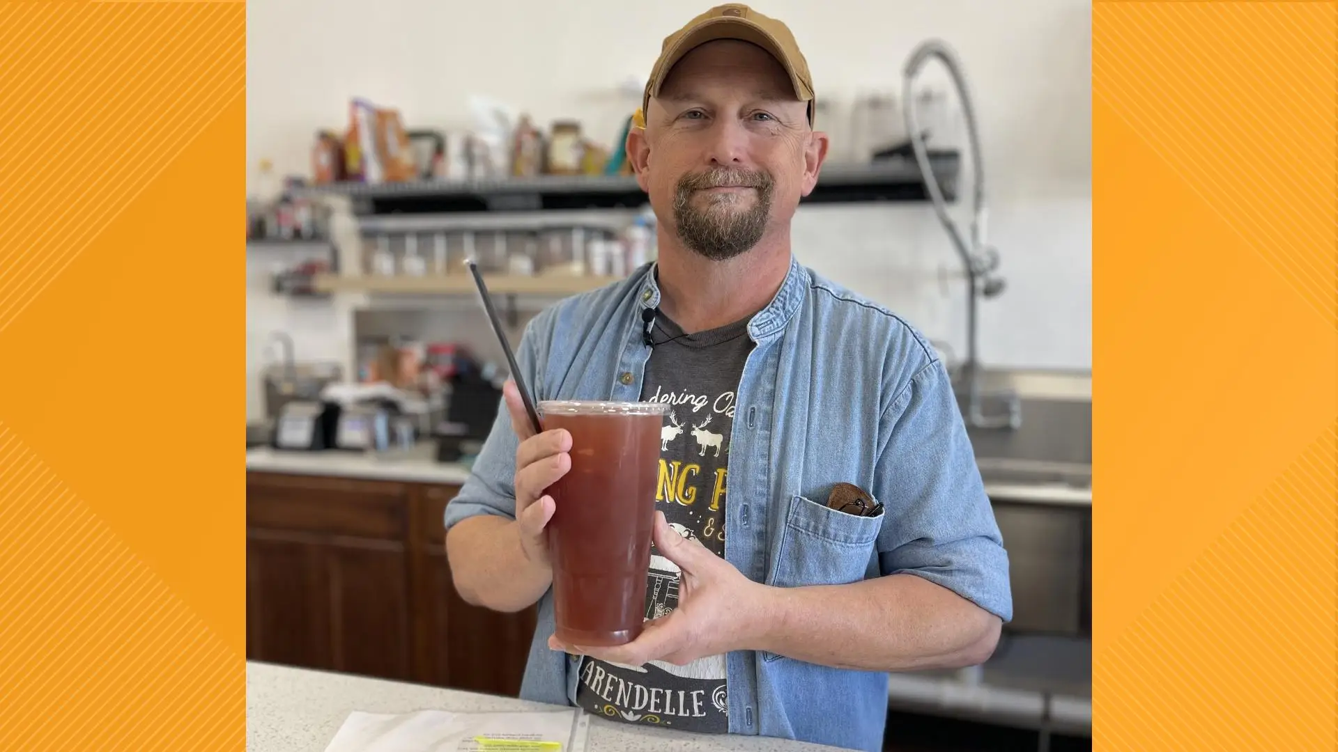 6 News got a behind-the-scenes look at the creation of Nutrition 2305's popular seasonal drink.