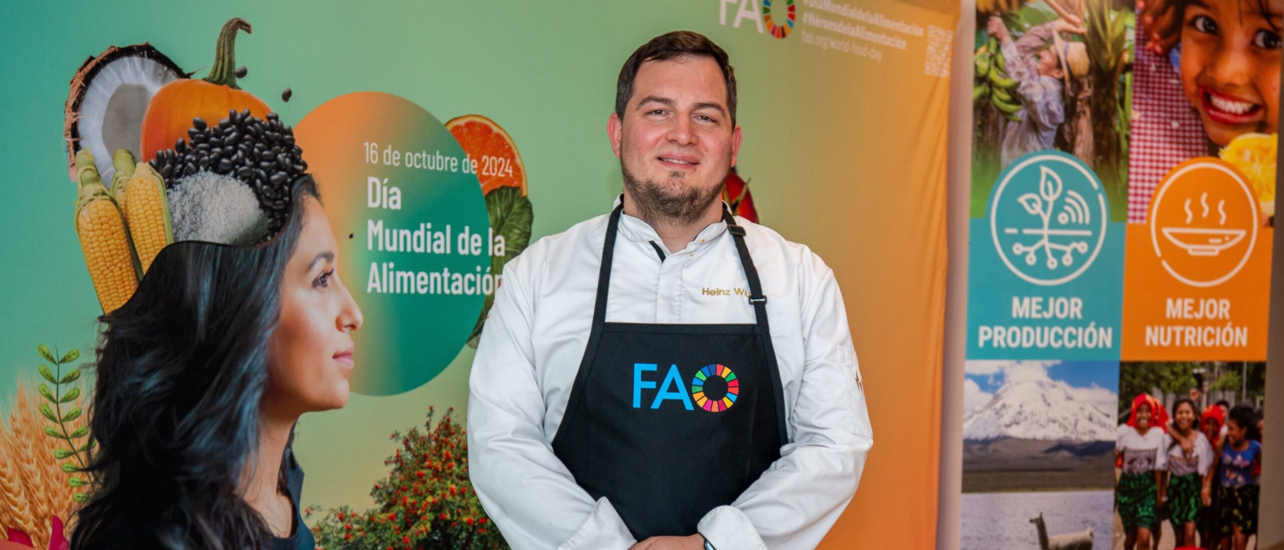 FAO and Chef Heinz Wuth to collaborate to promote better nutrition in Latin America and the Caribbean