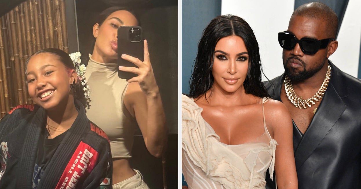 Kim K Reposted A Video Comparing Her Younger Self To North West, And The Similarities Are Wild