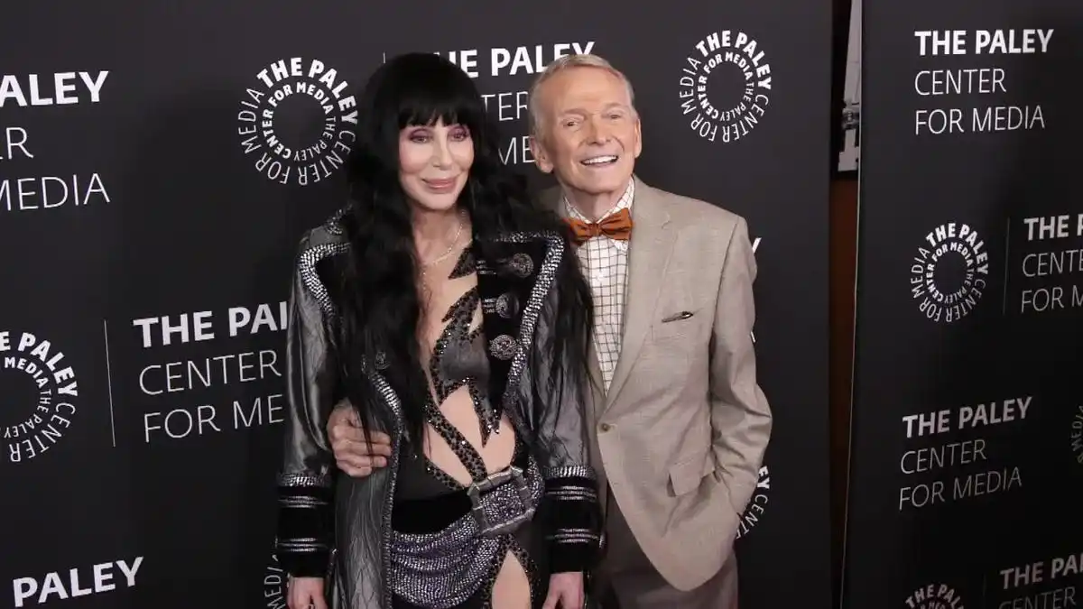 preview for Cher and Bob Mackie on the red carpet together, May 2024