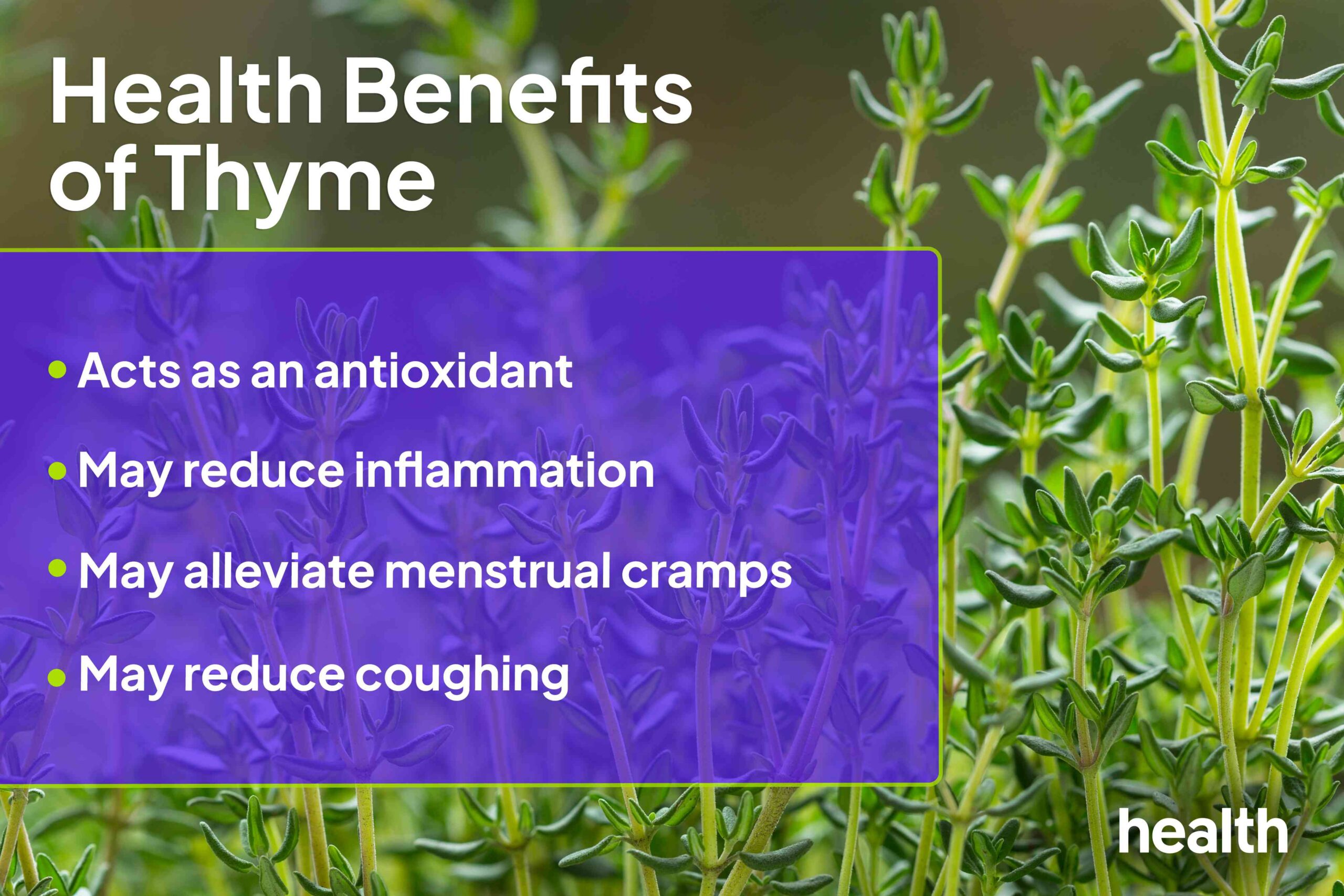 6 Surprising Health Benefits of Thyme