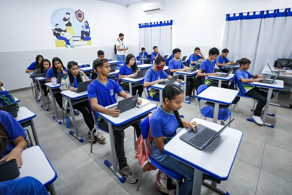 Todas as ações fazem parte do plano “Educação 10 anos”, um conjunto de políticas voltadas para modernizar e democratizar o ensino público em Mato Grosso. — Foto: Cristiano Antonucci / Seduc/MT