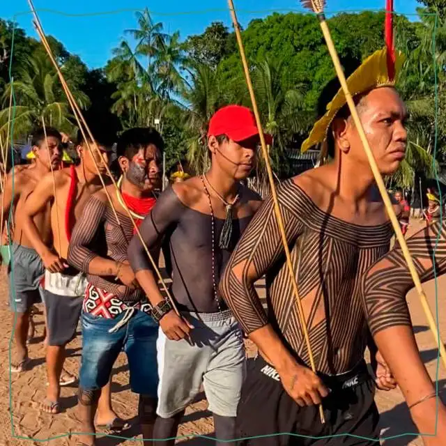 Festa do Bokaingo, na aldeia Moikarako (TI Kayapó - PA)