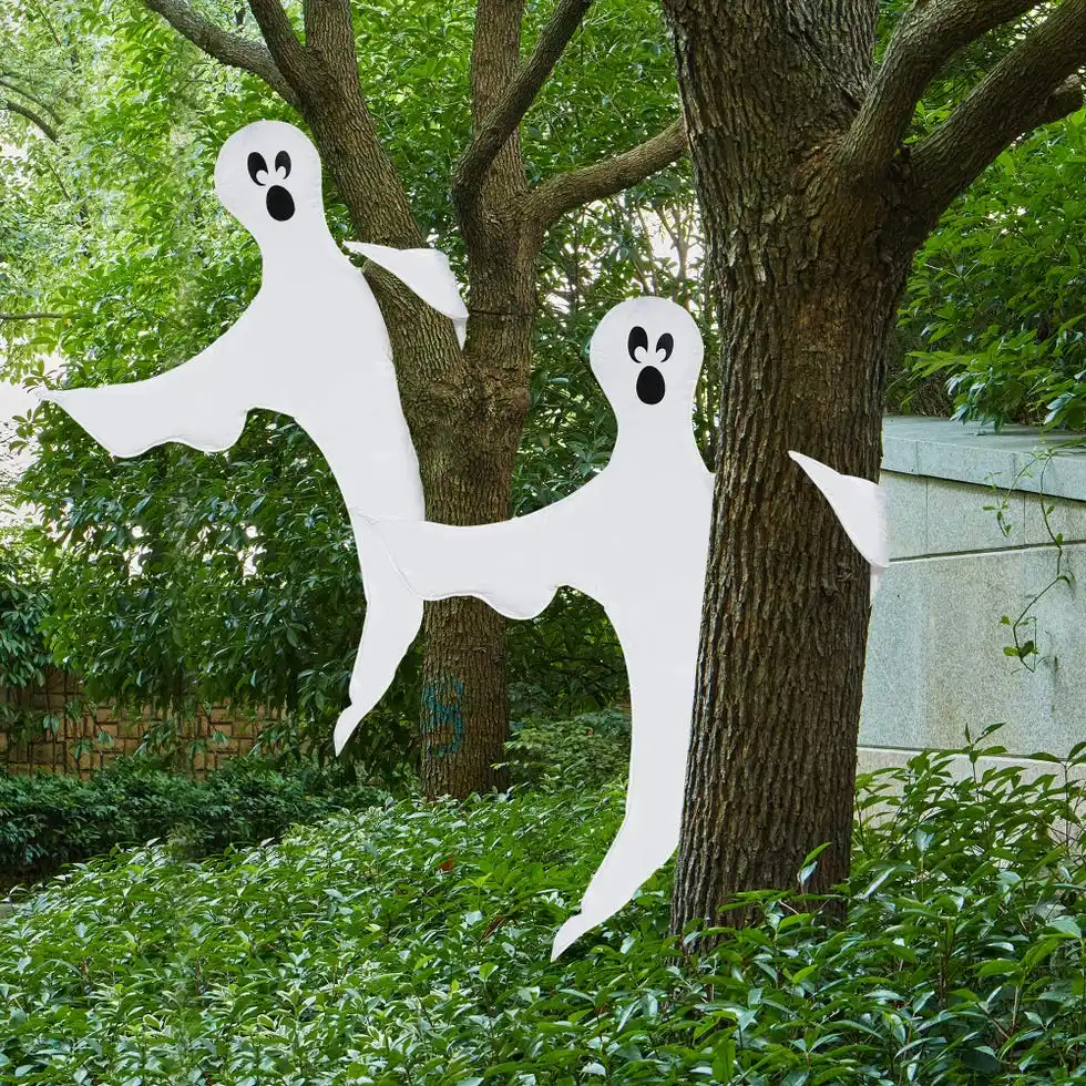 Tree Wrap Ghost Decorations, 47”