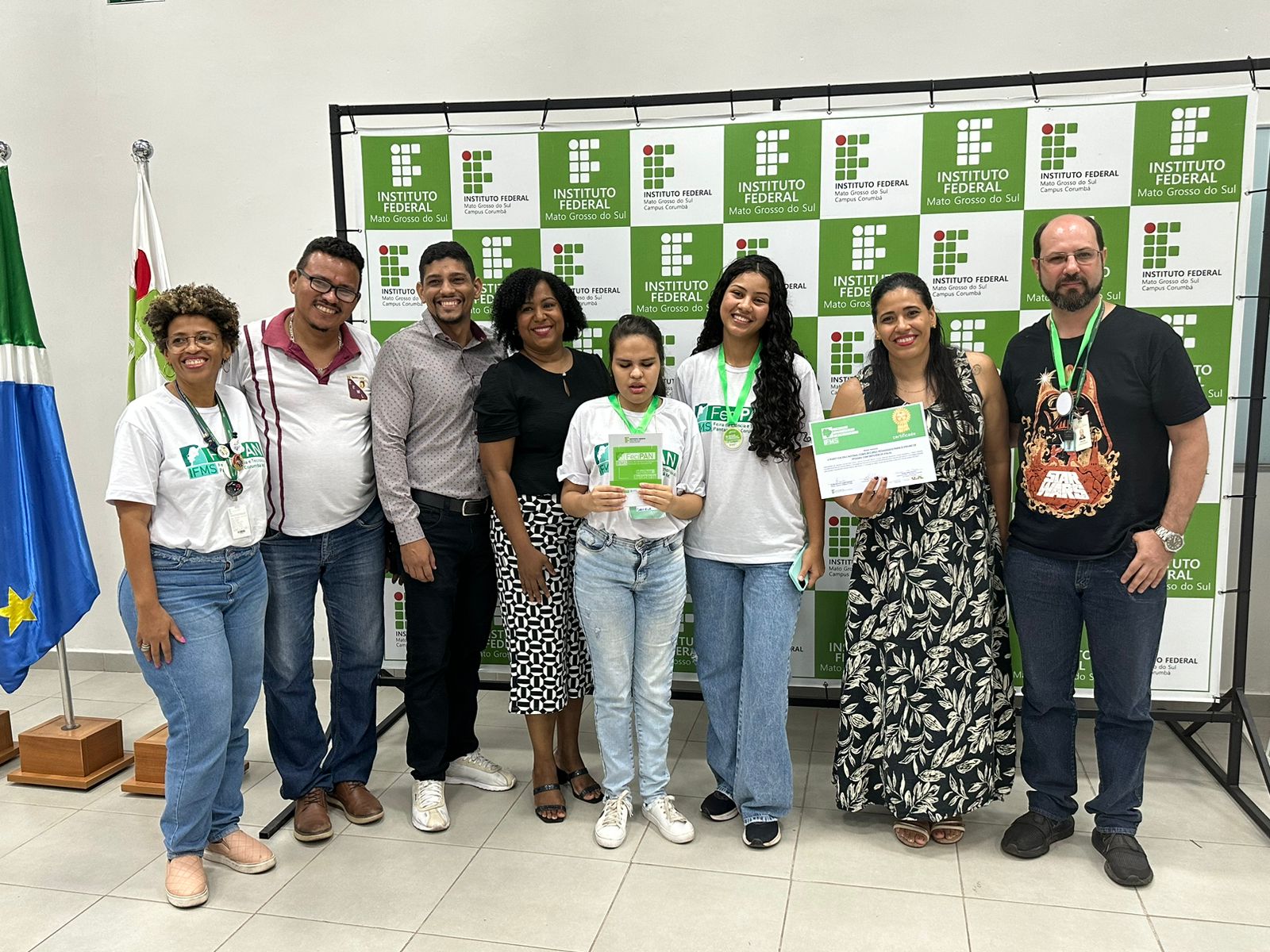 Estudantes de Corumbá e Ladário participaram da Feira de Ciência e Tecnologia do IFMS