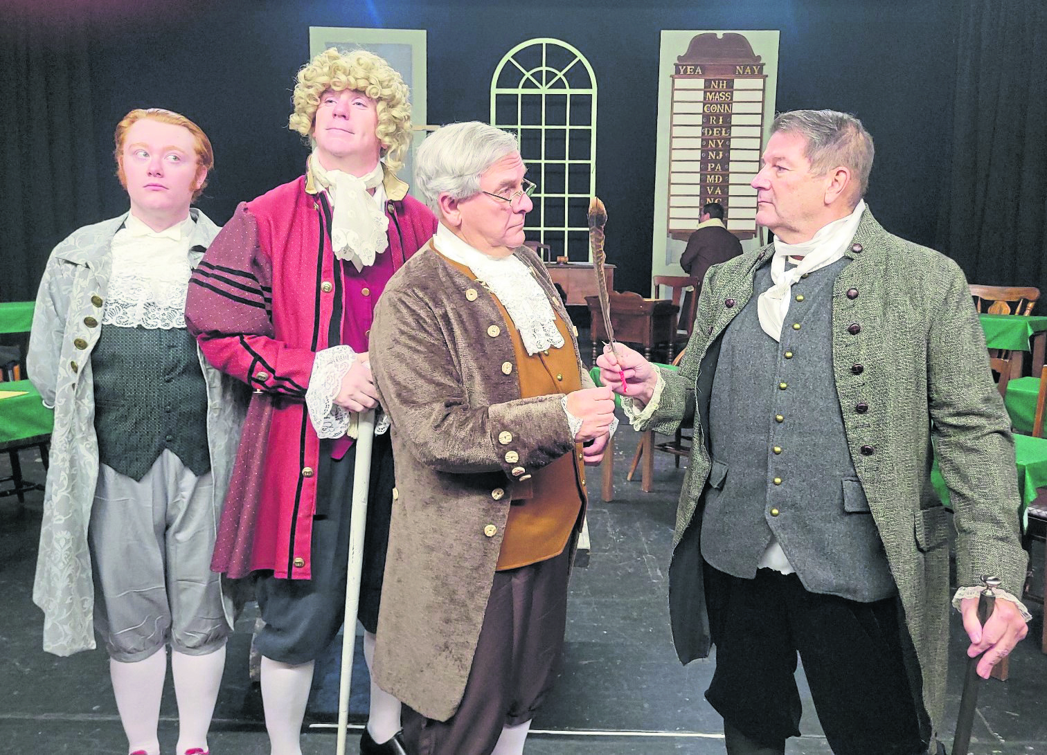 Tony Award-winning musical ‘1776’ set to open at Community Little Theatre