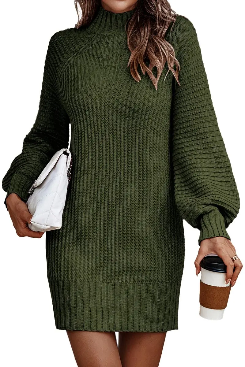 Womens Mini Sweater Dress