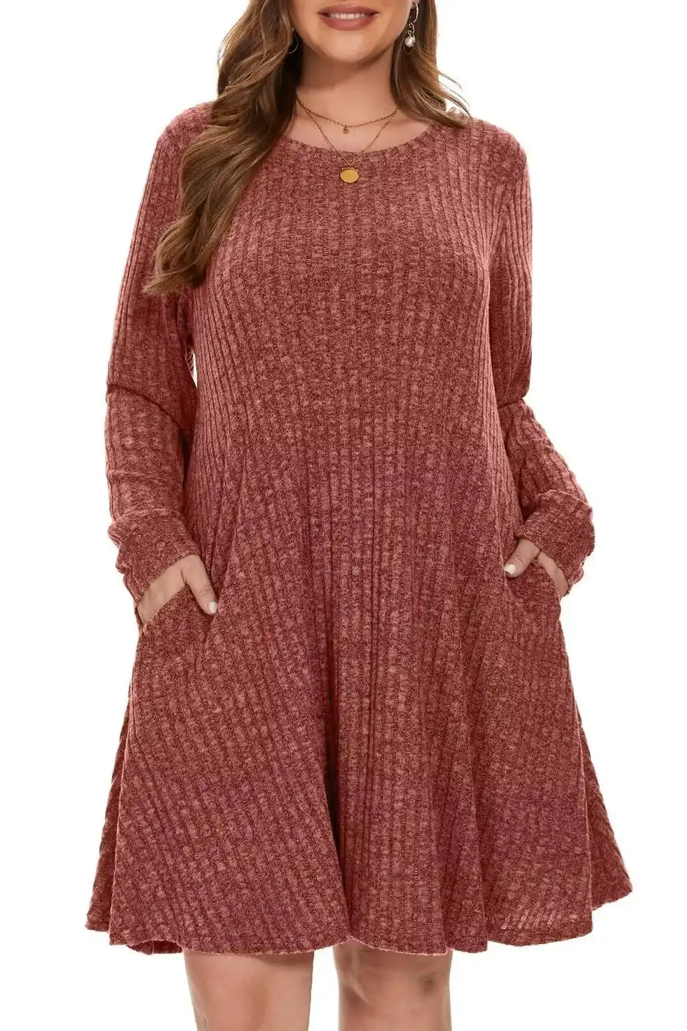 Plus Size Sweater Dress