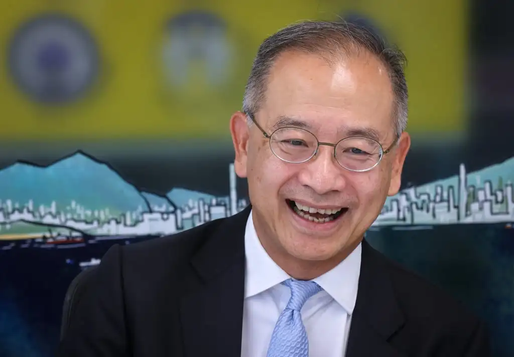 Eddie Yue, chief executive of the Hong Kong Monetary Authority, on October 18, 2024. Photo: Jonathan Wong