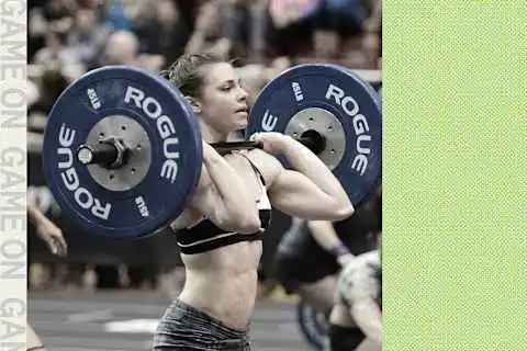 Game On with Julie Foucher weight lifting