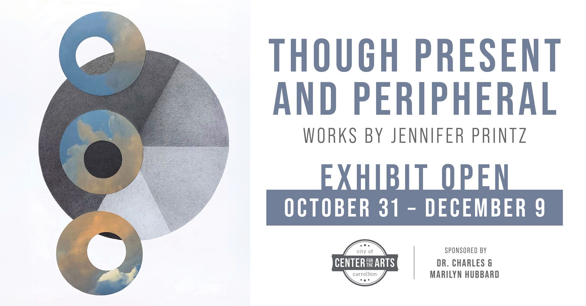 Exhibition ‘Through Present and Peripheral’ Opens at Arts Center