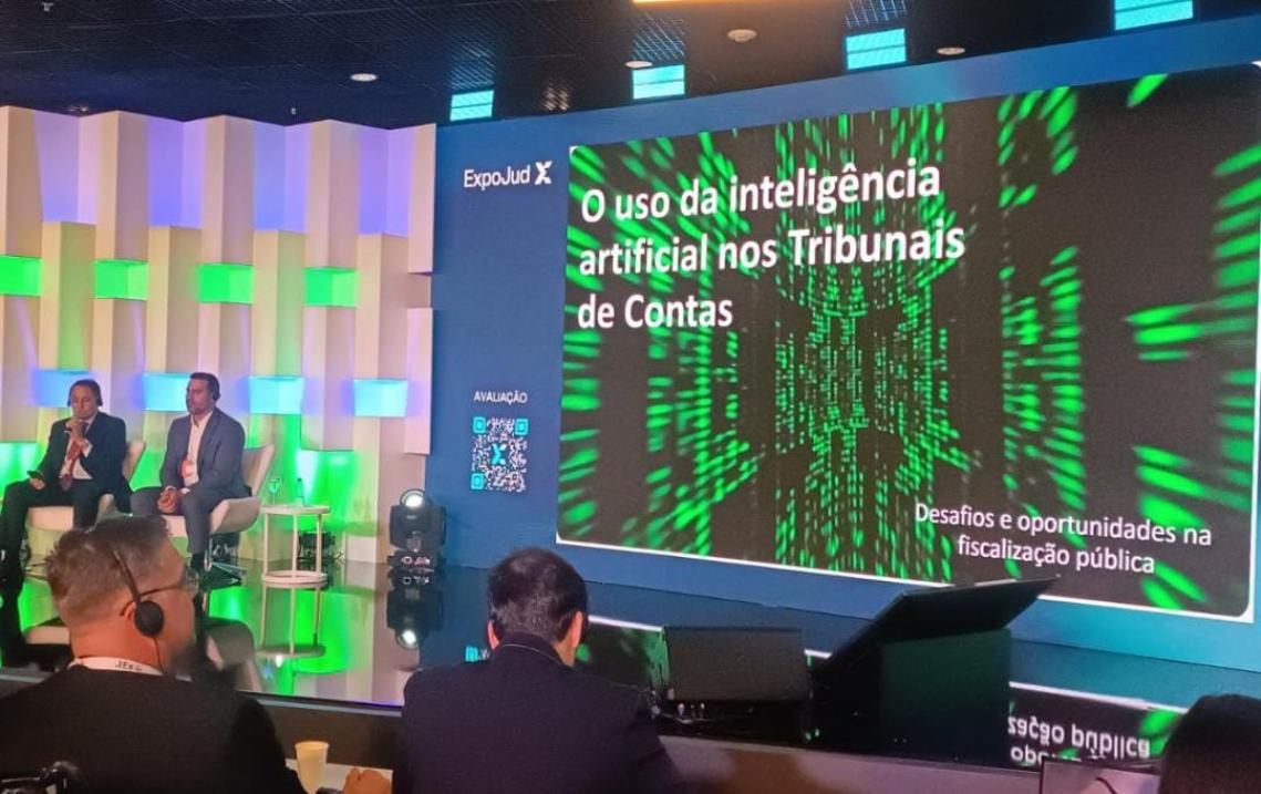 TCE-MS participa do maior congresso de tecnologia do País, o EXPOJUD 2024