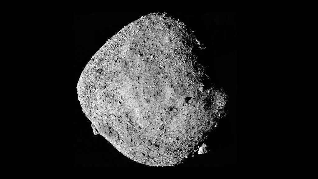 A mosaic of asteroid Bennu