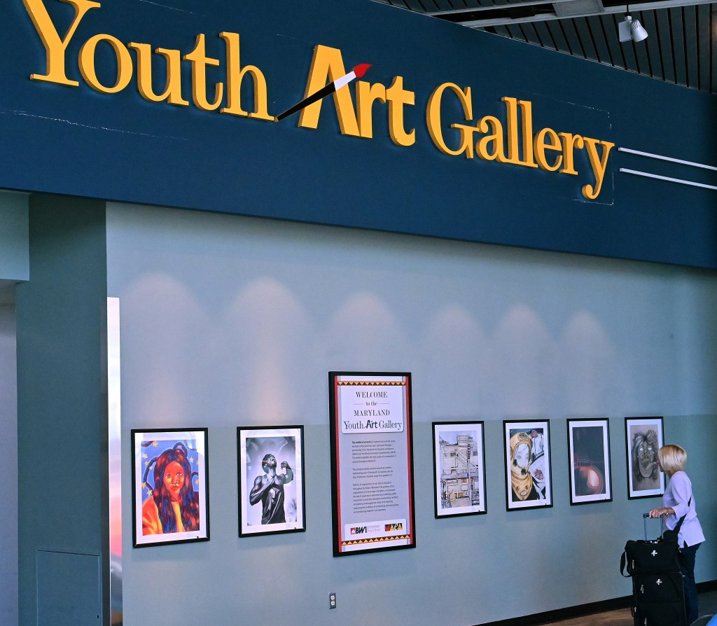 Liberty High students’ artwork chosen for display at BWI through winter