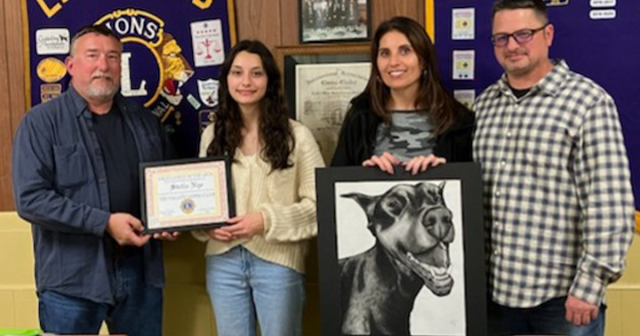 Valley View Tri-Valley Lions Announce Outstanding Student of the Arts for October