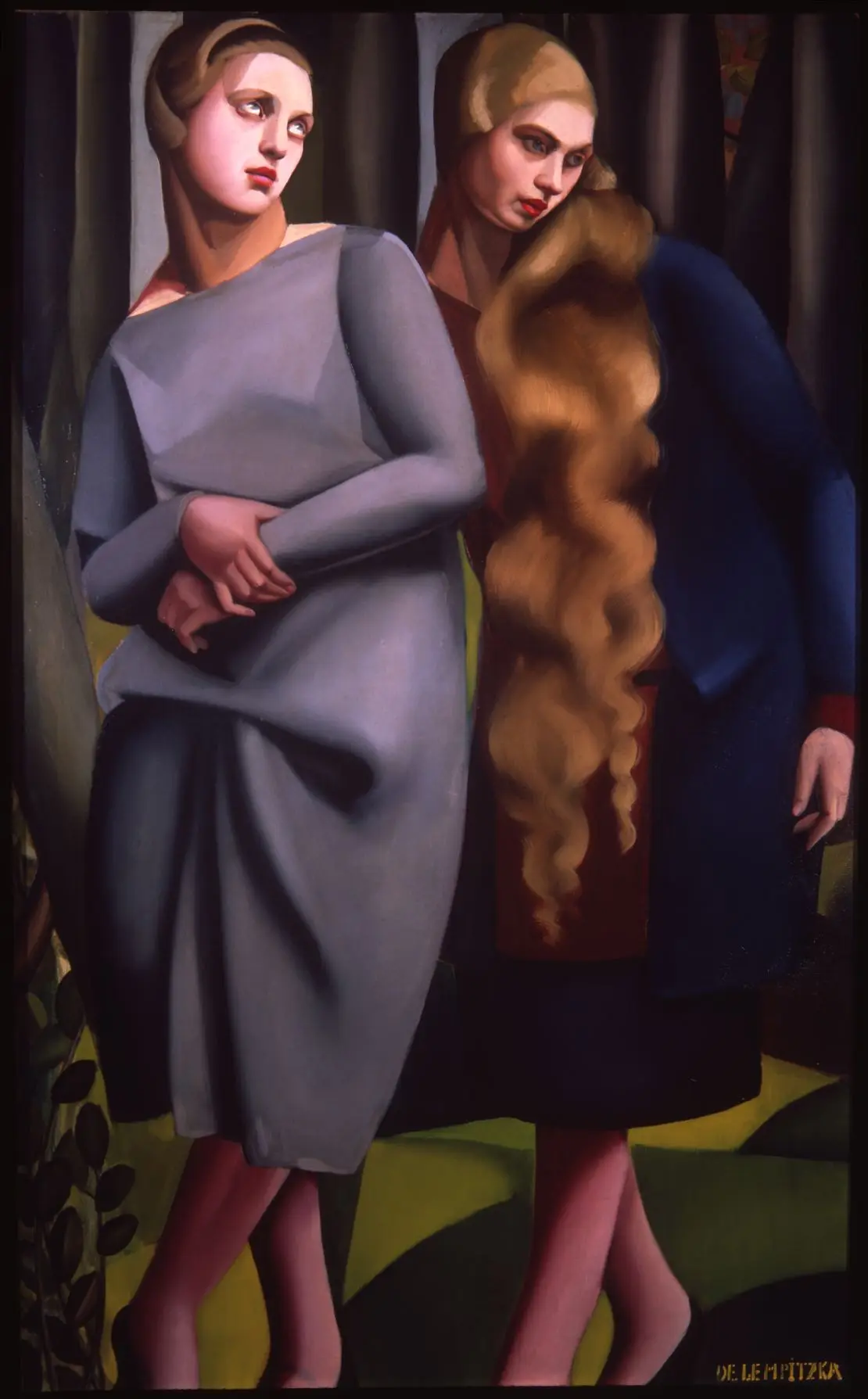 Lempicka exhibited around Paris regularly in the 1920s, but she struggled to sustain her artistic career.