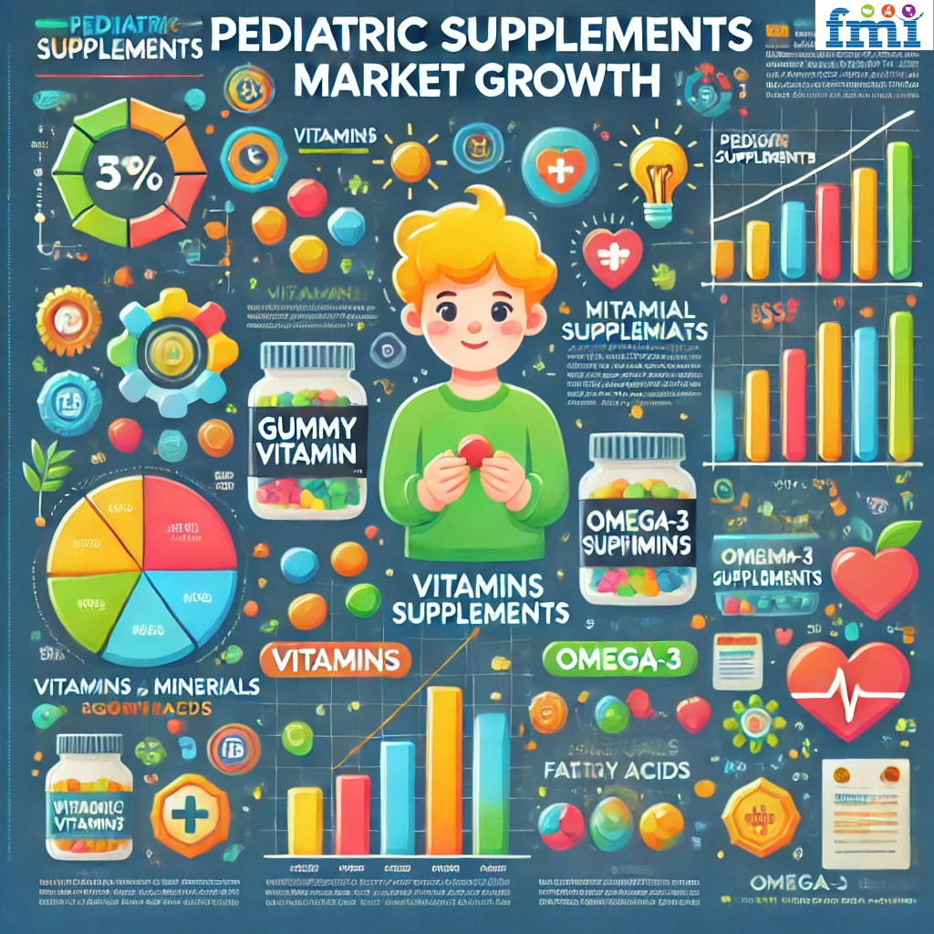 Global Pediatrics Supplements Market to Reach USD 7977.2 Million by 2034, Growing at 8% CAGR | Future Market Insights, Inc.