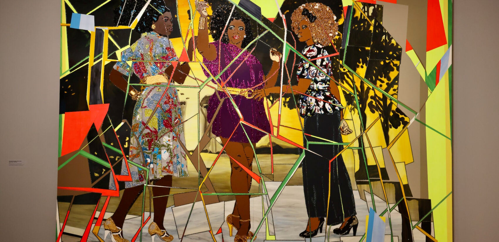 Mickalene Thomas’ homecoming at the Barnes is All About Love