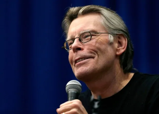 Author Stephen King. AP