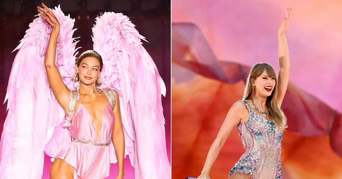 Gigi Hadid Gave Taylor Swift A Subtle Shoutout During The Victoria’s Secret Show