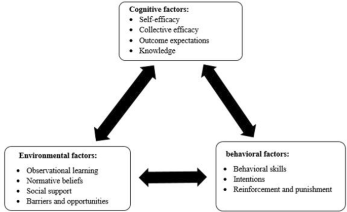 Prediction of physical activity and nutritional behaviors based on social cognitive theory in middle-aged population at risk of coronary artery disease in Bandar Abbas