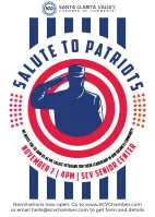 Nov. 7: Honoring Veterans at the 14th Annual Salute to Patriots