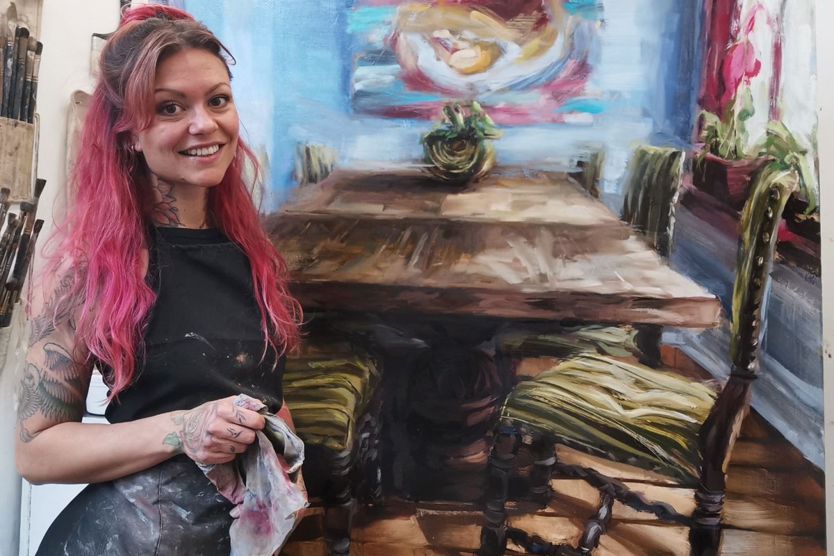 Lacey Jane Wilburn shares her passion for art as a teacher