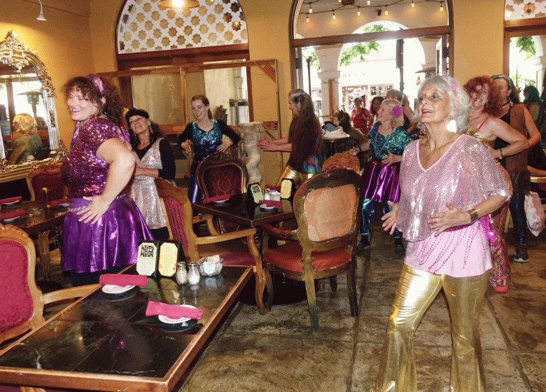 Past honoree Pascucci’s Restaurant hosts Solstice Benefit Night Dance performance by members of World Dance for Humanity. (Courtesy photo)