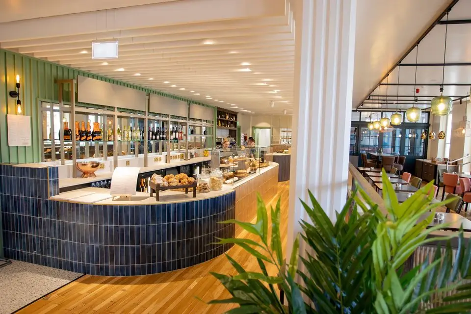 The interior of the remodelled Trocadero restaurant at the White House, Portrush