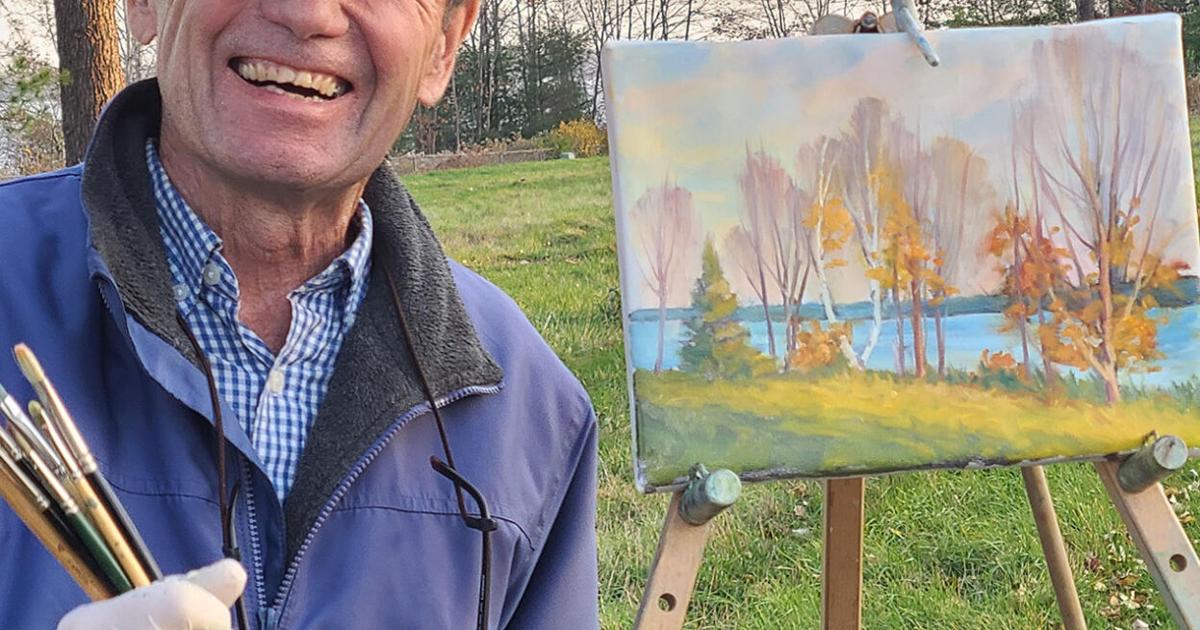 Painting En Plein Air Is A Passion For Denis Chasse