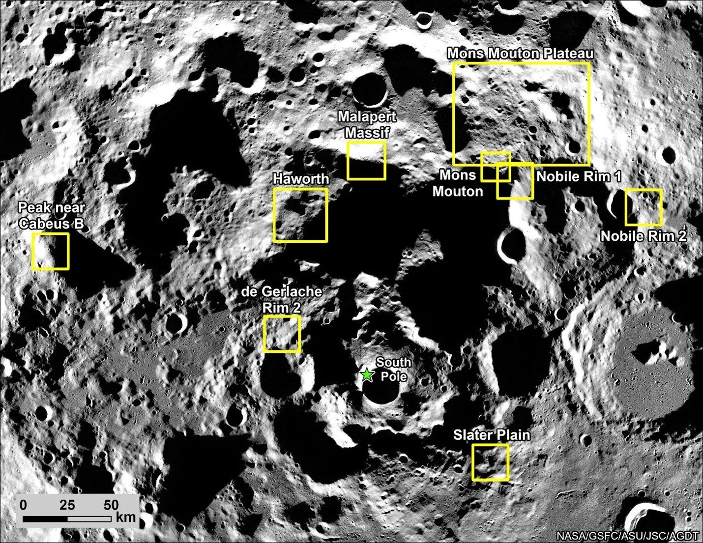 Charting New Territory: The South Pole Landing Regions of Artemis III