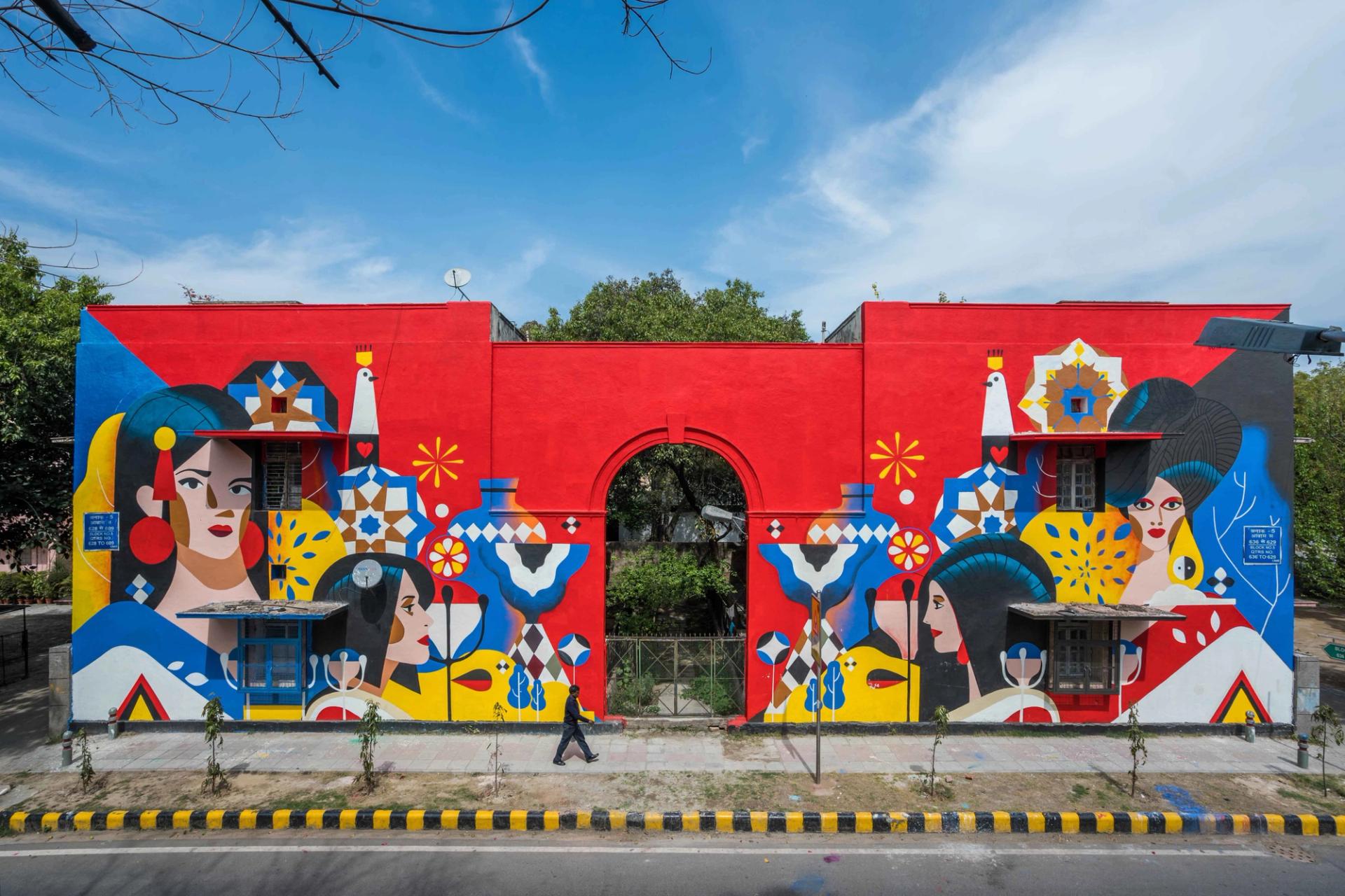 Remembering Hanif Kureshi, the artist credited with popularising street art in India