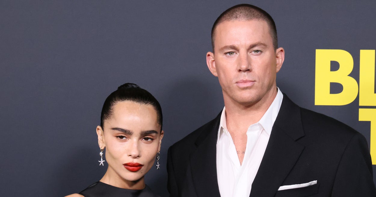 Hours Before The News Of Their Breakup, Channing Tatum Shared A Post About Co-Staring With Zoë Kravitz In Their Next Movie