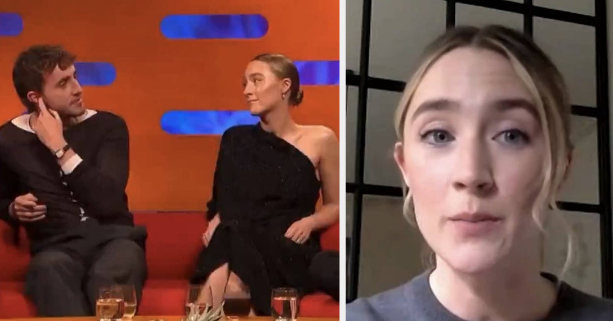 Saoirse Ronan Has Urged People To Watch Her Viral “Graham Norton” Moment “In Context” As She Called Paul Mescal One Of Her “Very Dear Friends”