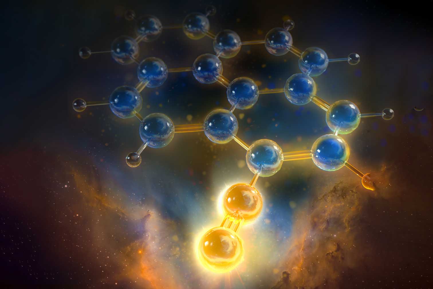 Astronomers discovered a new, complex molecule in the depths of interstellar space