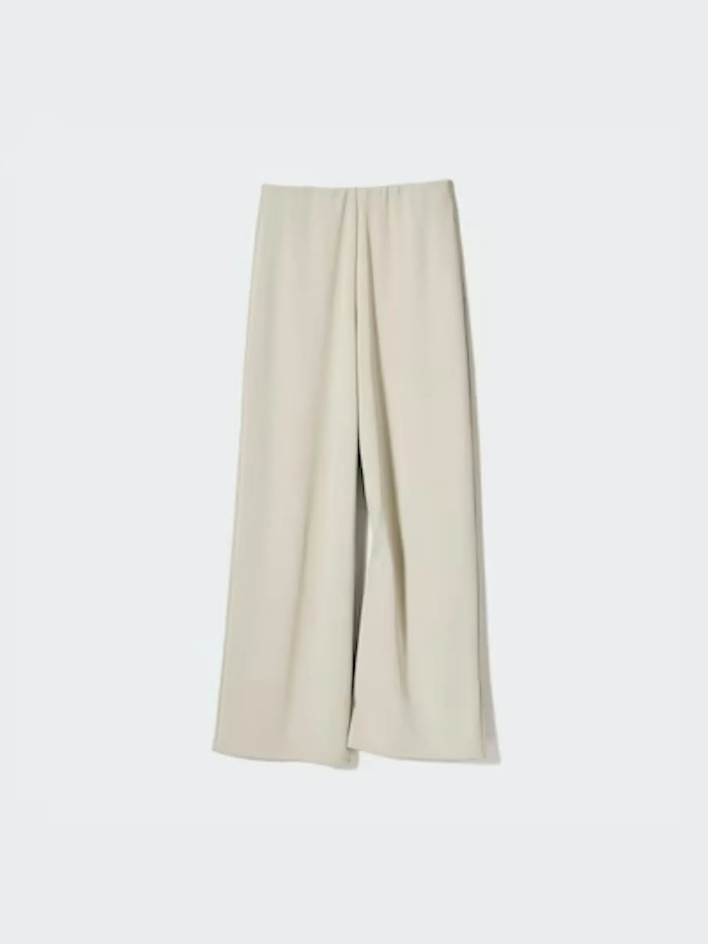 Uniqlo Crepe Jersey Straight Trousers