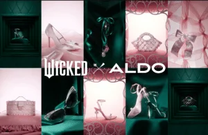 Wicked x Aldo collection, brands and companies with clothing and fashion and makeup wicked movie collaborations and collections