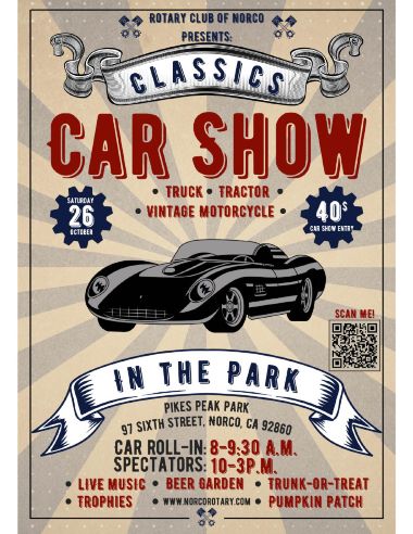 Norco Classics In The Park Car Show | 2024 | Inland Empire, CA