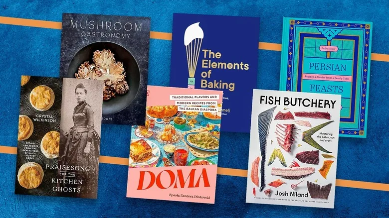 Collection of 2024 cookbooks