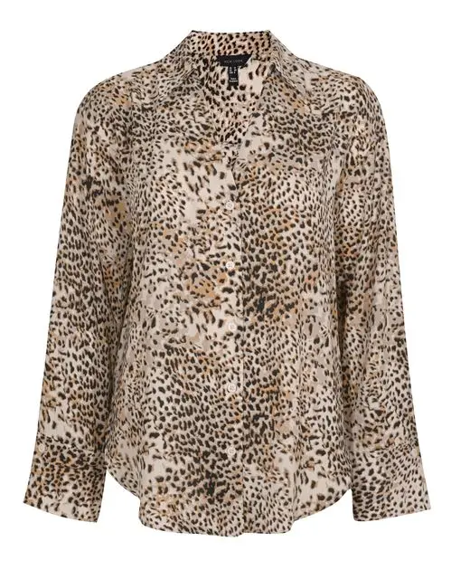 Brown Leopard Print Shirt, £19.99, New Look