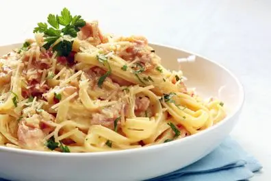 Fettucine Carbonara