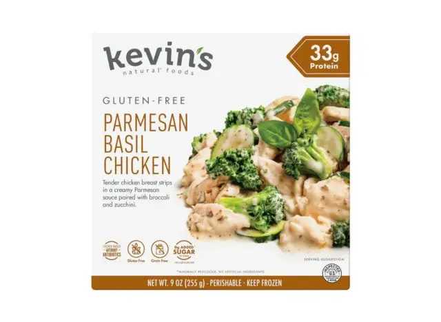 Kevin's Parmesan Basil Chicken frozen dinner