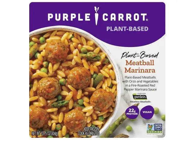 Purple Carrot Plant-Based Meatball Marinara