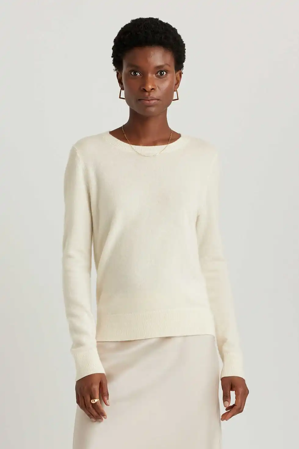 Mongolian Cashmere Crewneck Sweater