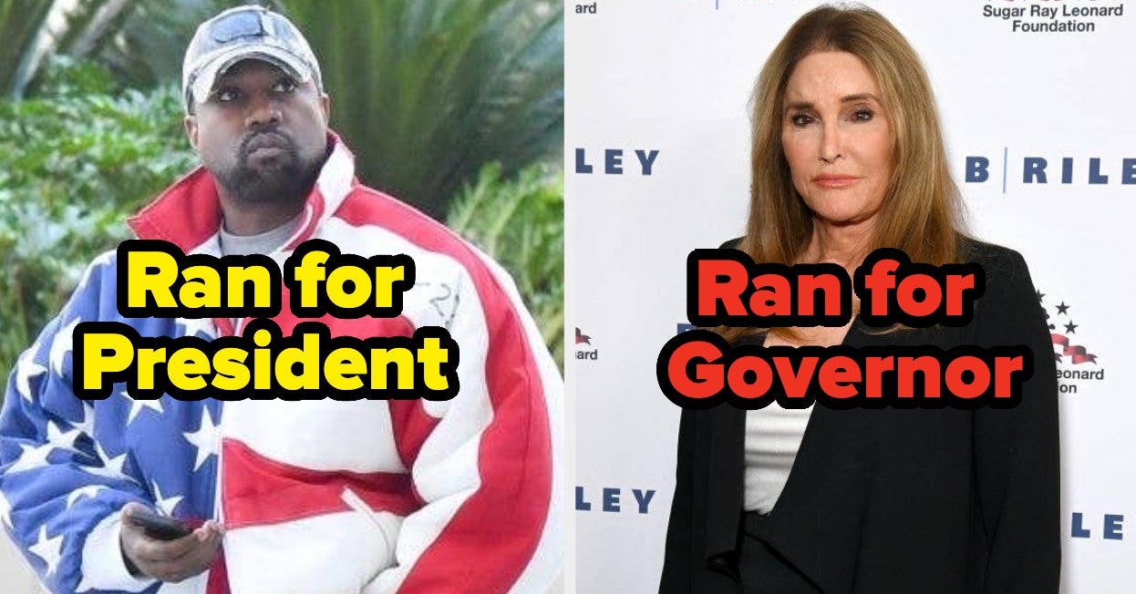 12 Celebs You Probably Forgot Ran For Office, And 4 Who Actually Won