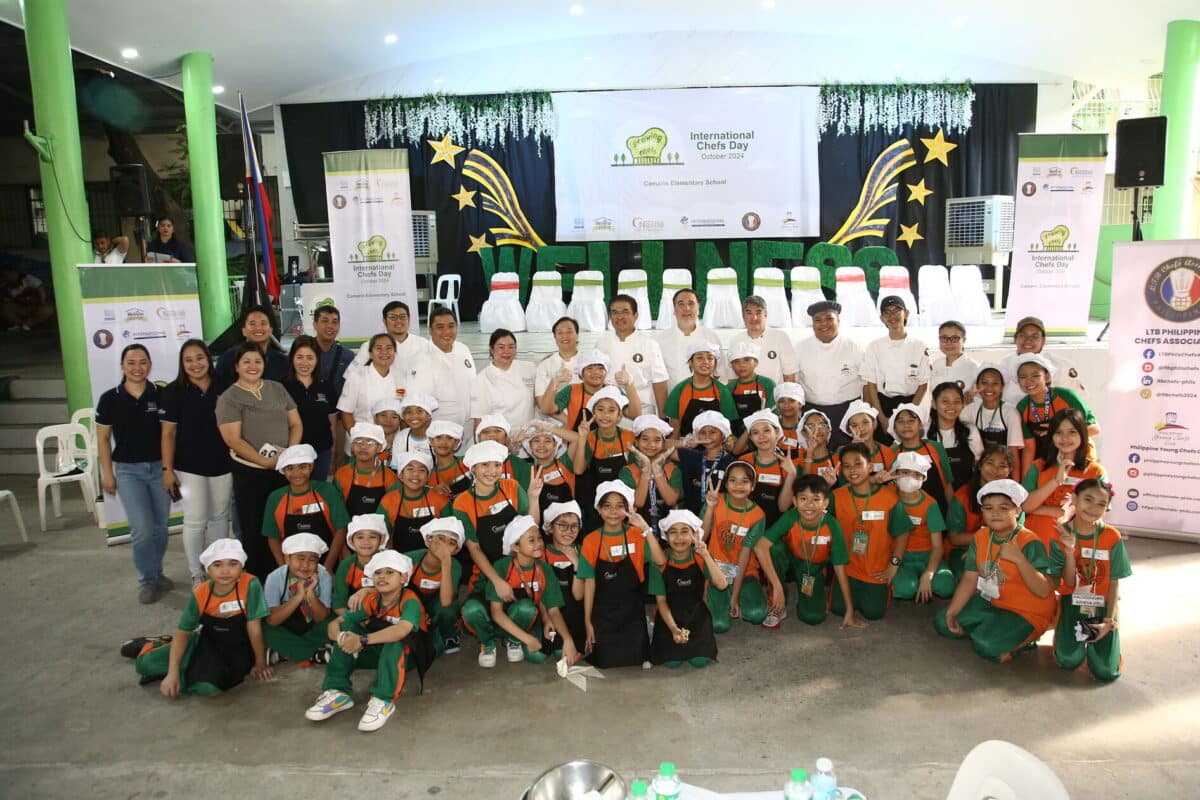 Nestlé PH and LTB Philippines Chefs Association promotes healthy eating to children on International Chefs Day