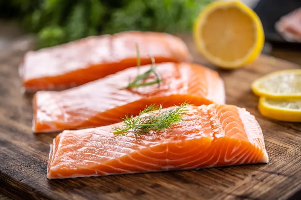 A diet rich in healthy fats like those find in salmon could lower your risk of some types of cancer