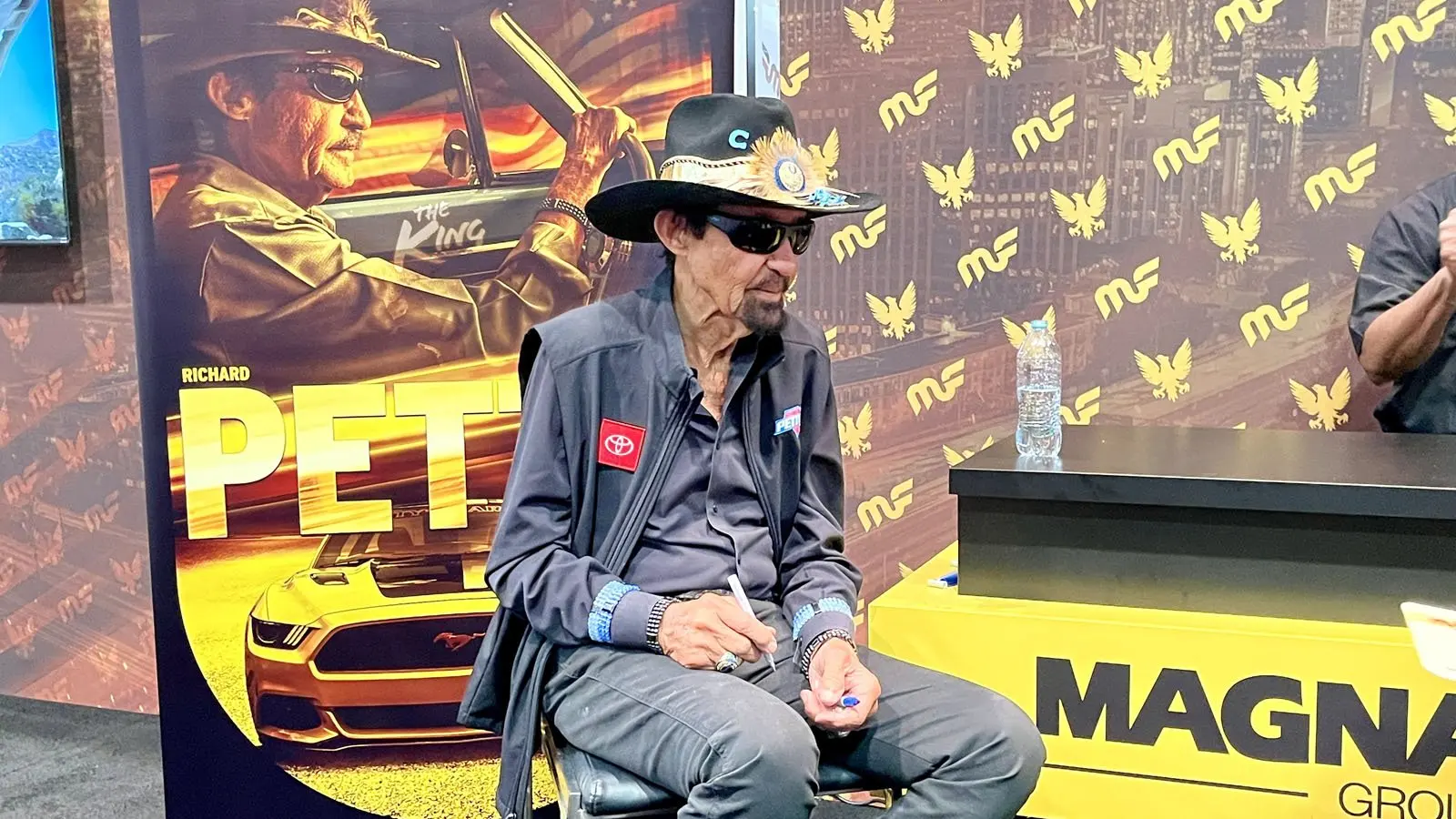 Richard Petty at SEMA Show 2024 | Photo: Germain Goyer