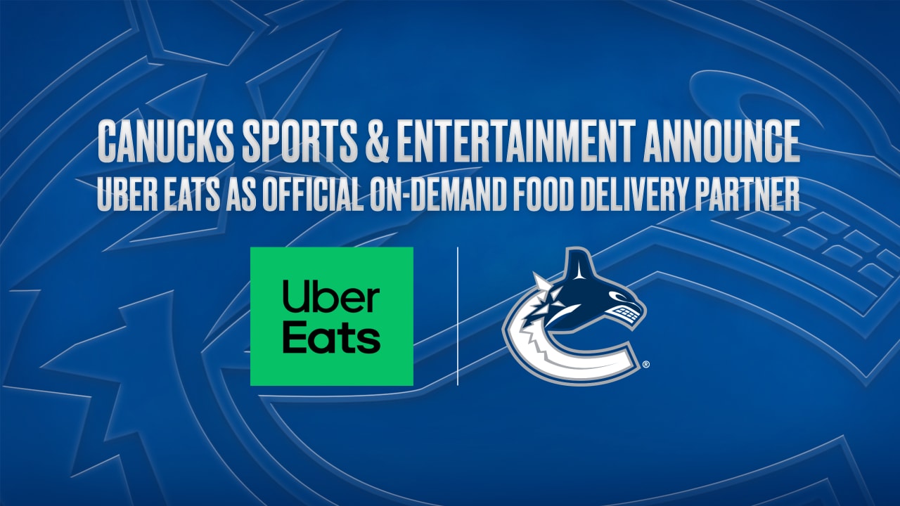 Canucks Sports & Entertainment Announce Partnership with Uber Eats